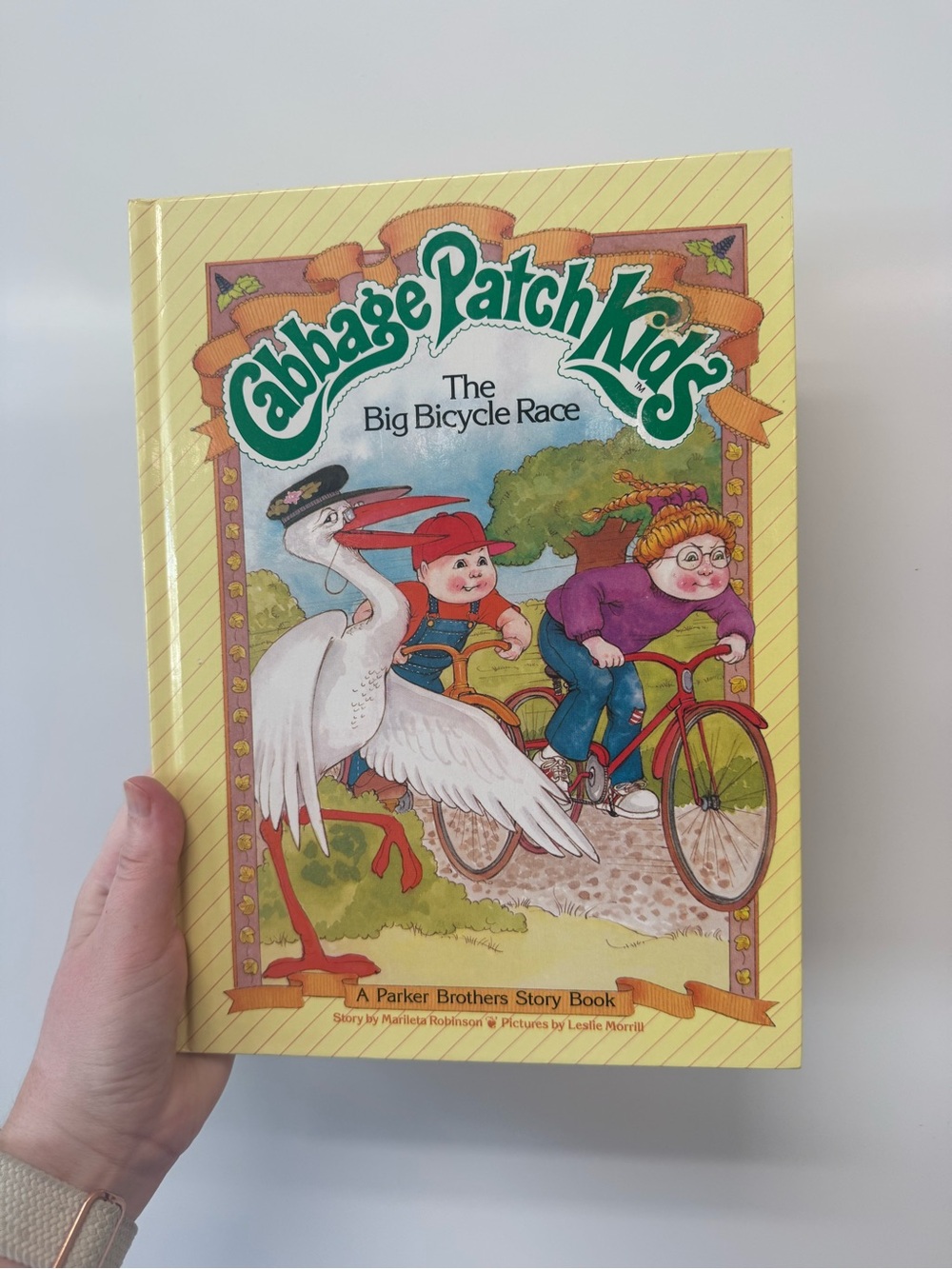 "The Big Bicycle Race" Kids Book Cabbage Patch Kids